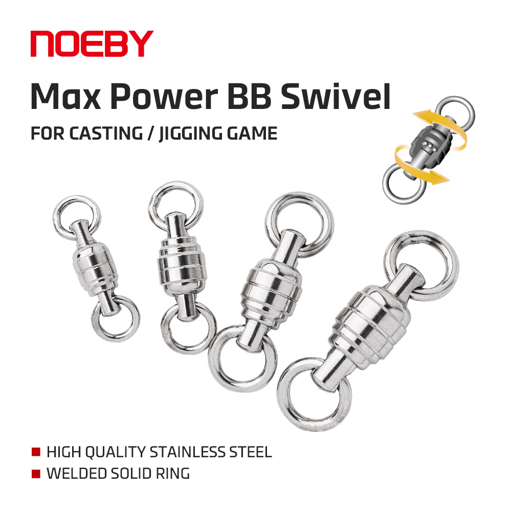 Fishing Equipment Tackle - NOEBY Max Power BB Swivel High