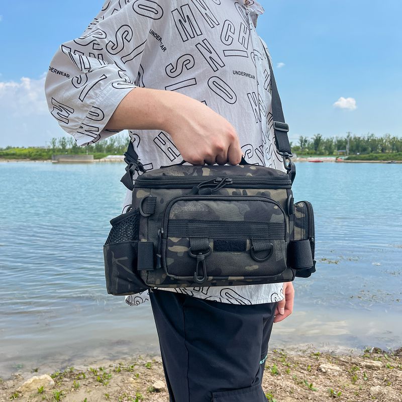 Fishing Equipment Tackle - Outdoor Tactical Waist Bag Multifunctional Waist