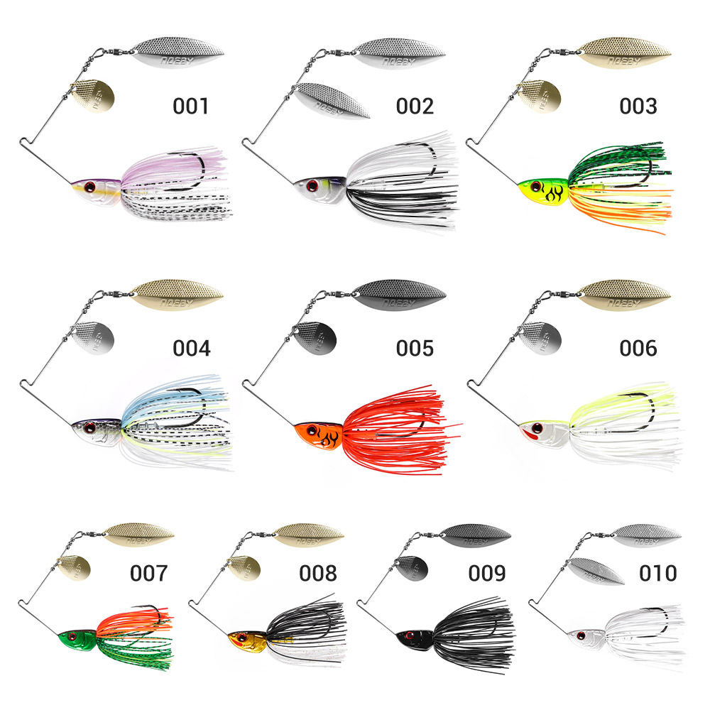 Noeby Spinnerbait 10.5g 14g 21 - Jig Head Lure recension och pris