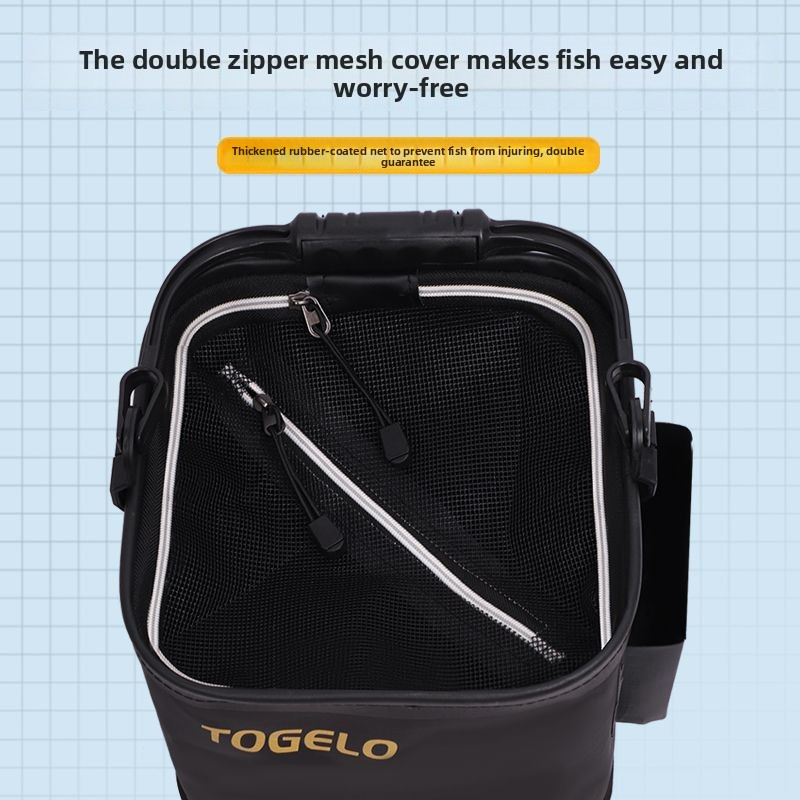 Fish bucket New folding fishin - Fishing Equipment In recension och pris