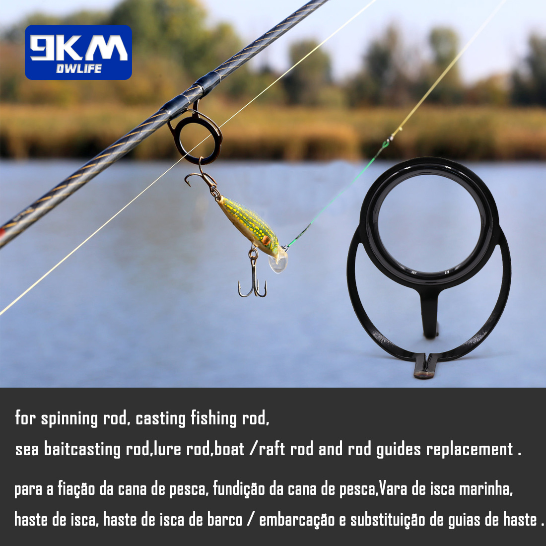 Fishing Rod Repair Kit Spinnin - Fishing Equipment Rod recension och pris