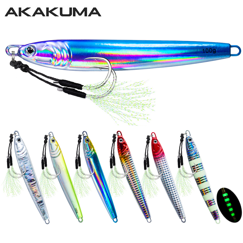 7Pcs 40g 60g 80g 100g Luminous - Jig Head Lure recension och pris