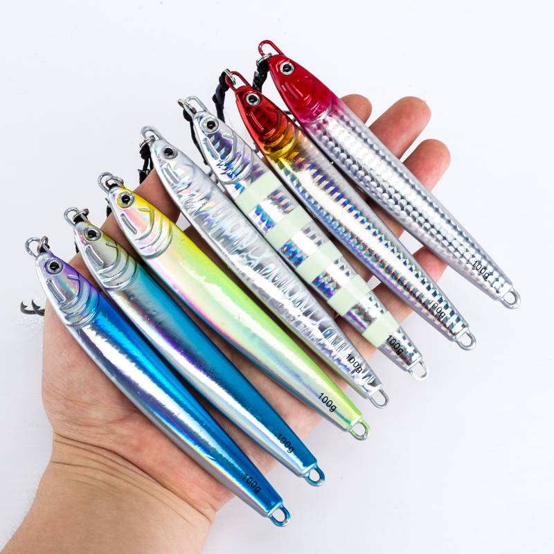 7Pcs 40g 60g 80g 100g Luminous - Jig Head Lure recension och pris
