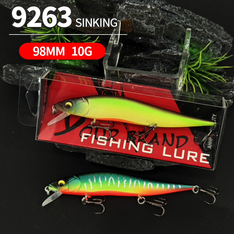 98mm 10g Jerkbait Minnow Float - Fishing Equipment In Japanese recension och pris