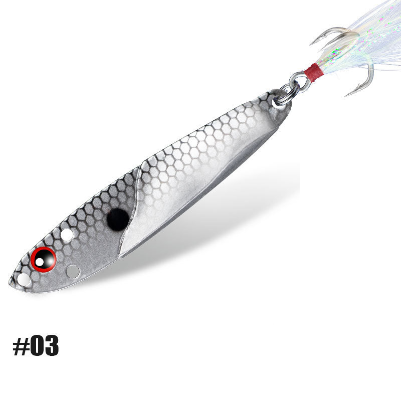 1PC Metal Jig 3D Fish Bait Tac - Jig Head Lure recension och pris