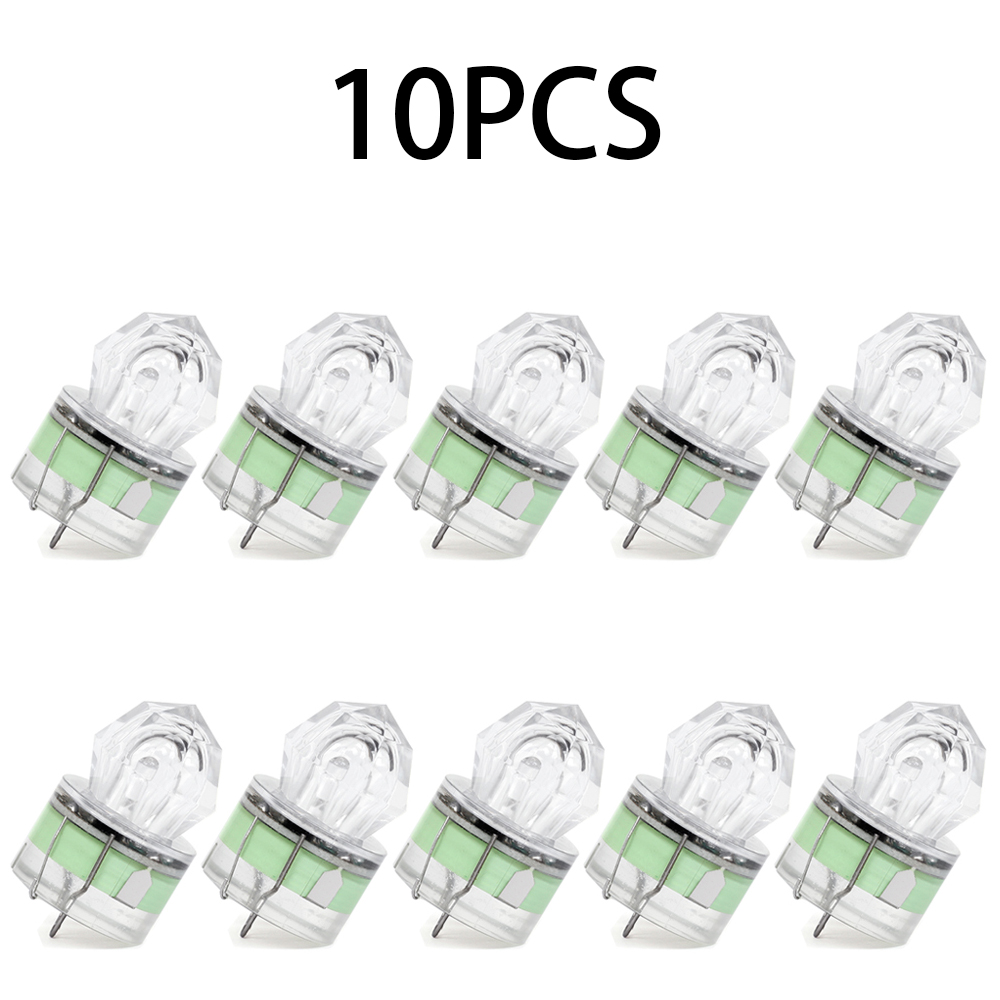 10 Pieces of LED Fishing Light - Fishing Equipment Tackle recension och pris
