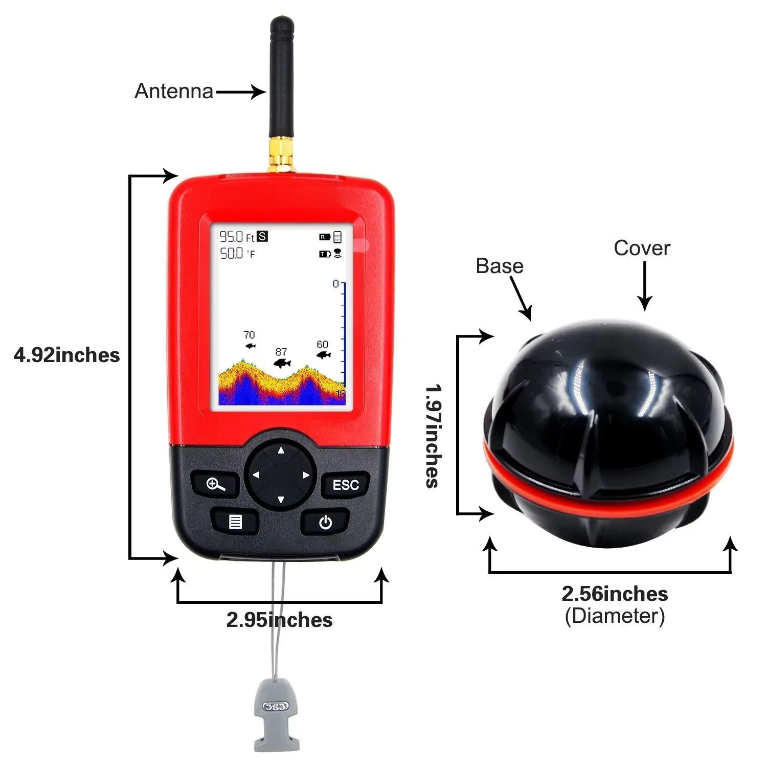 New Fish Finder Deeper Detecti - Fishing Equipment Manufacturers recension och pris