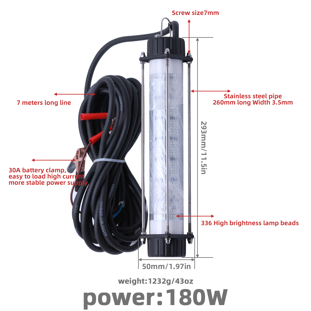 1 PC High-power Fish Underwate - Fishing Equipment Tackle recension och pris