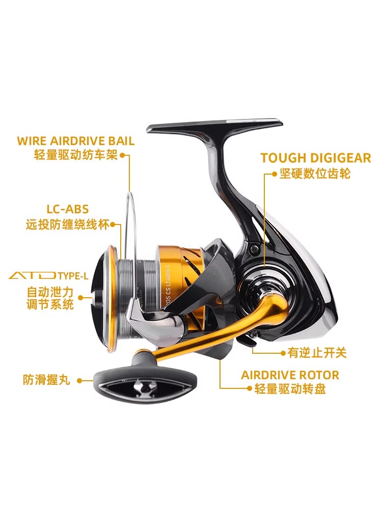 24 DAIWA REVROS CS LT Spinning - Daiwa Reel Bg recension och pris