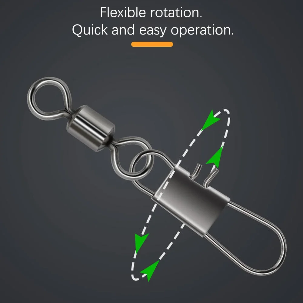 DNDYUJU 50pcs Fishing Connecto - Fishing Equipment Tackle recension och pris