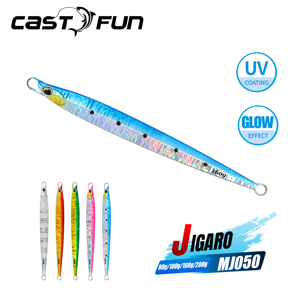 CASTFUN Speed Jig 80g 100g 160 - Jig Head Lure recension och pris