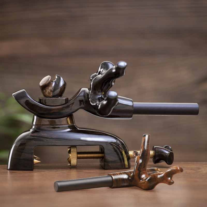 Adjustable wooden rod bracket, - Fishing Equipment In Japanese recension och pris