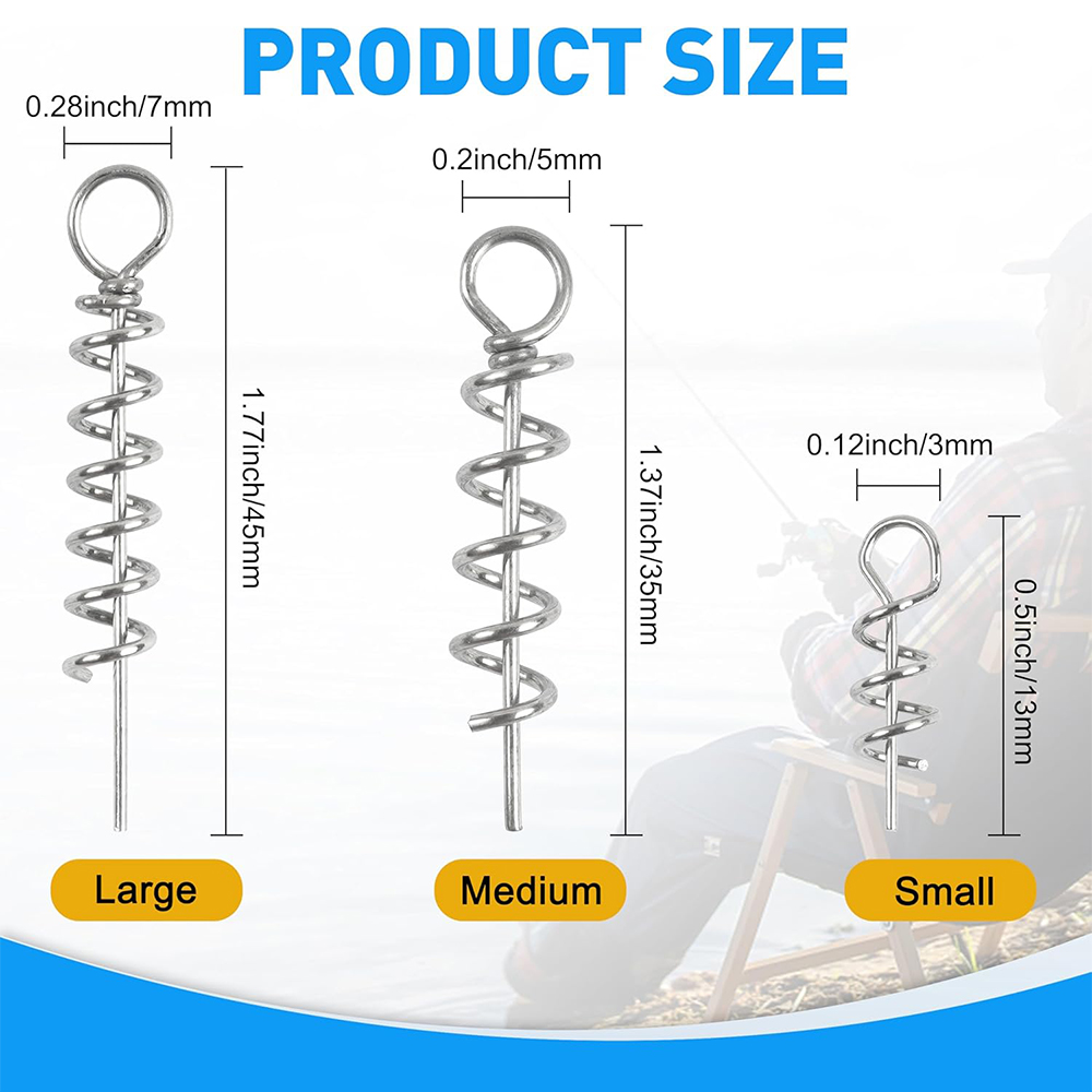 50Pcs Spring Twist Lock Fishin - Fishing Equipment Tackle recension och pris