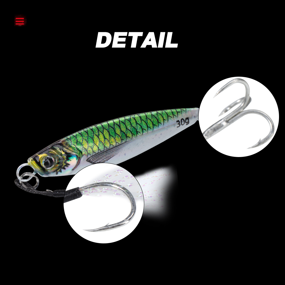 Hunthouse Metal Jig Fishing Lu - Jig Head Lure recension och pris