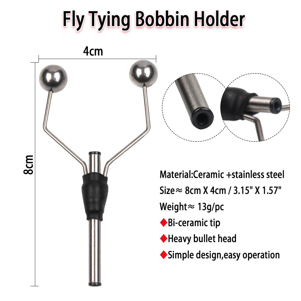 Vampfly Bi-Ceramic Tip Bobbin  - Jig Head Lure recension och pris