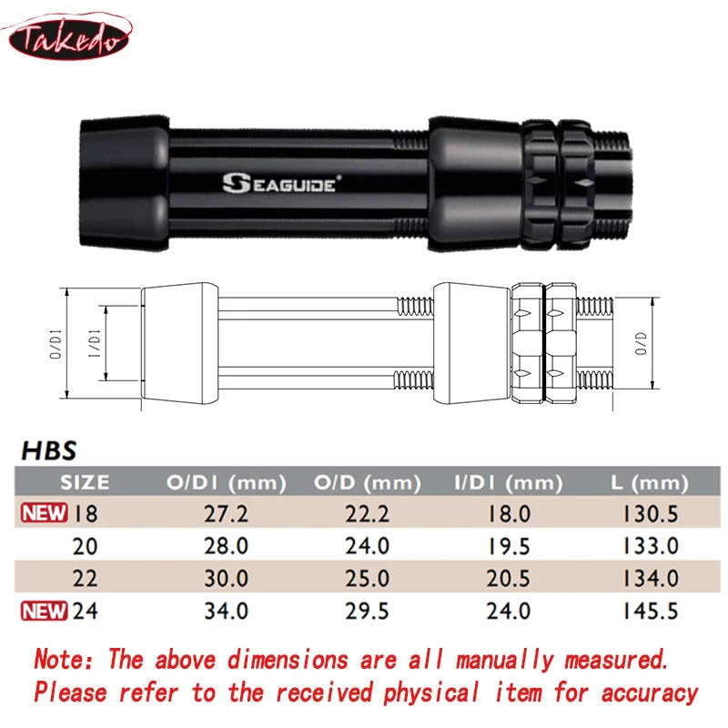 TAKEDO 18# 20# 22# 24# HBS Hea - Fishing Equipment Rod recension och pris