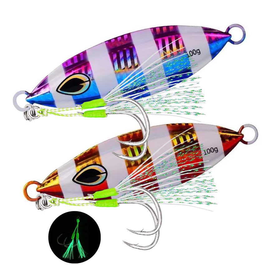 1pcs High quality Metal Night  - Jig Head Lure recension och pris